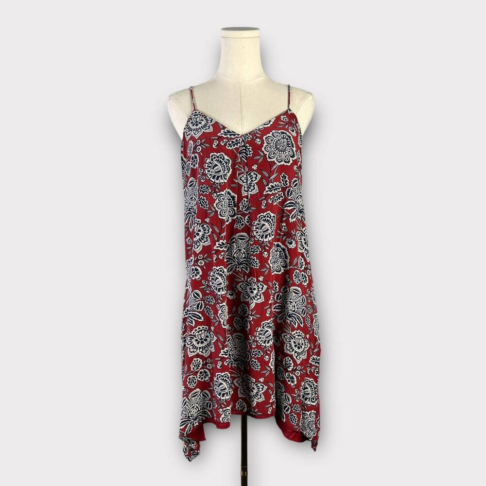 Madewell Silk Trapeze Cami Dress